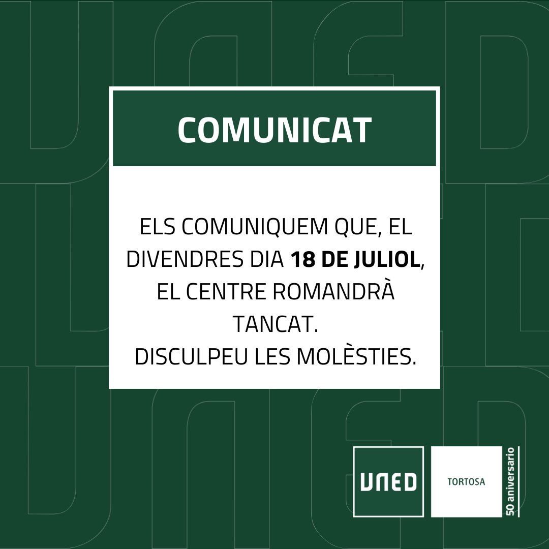 UNED Tortosa (@unedtortosa) on Twitter photo 