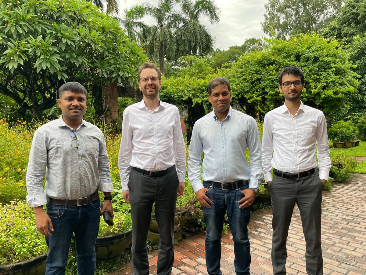 James Goldman (@jamesgoldmanuk) on Twitter photo Congratulations to journalists Rashad Ahmad, Ziaur Rahman and Md. Kamruzzaman on completing the <a href="/CheveningFCDO/">Chevening Awards🇬🇧</a> South Asia Journalism Fellowship in the UK. 👏
I was pleased to hear that they gained invaluable experience and knowledge that will benefit them in the future. Congratulations to journalists Rashad Ahmad, Ziaur Rahman and Md. Kamruzzaman on completing the <a href="/CheveningFCDO/">Chevening Awards🇬🇧</a> South Asia Journalism Fellowship in the UK. 👏
I was pleased to hear that they gained invaluable experience and knowledge that will benefit them in the future.
