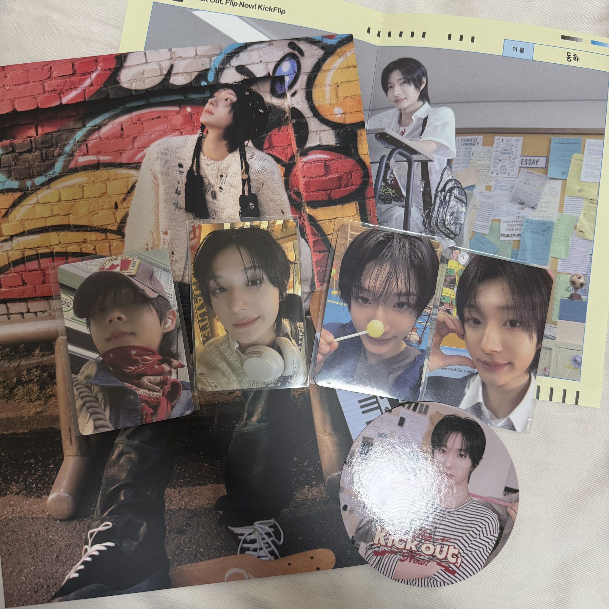 kickflip makestar 手描きプリクラ風フォト ドンファ kickflip買取 - Search / X