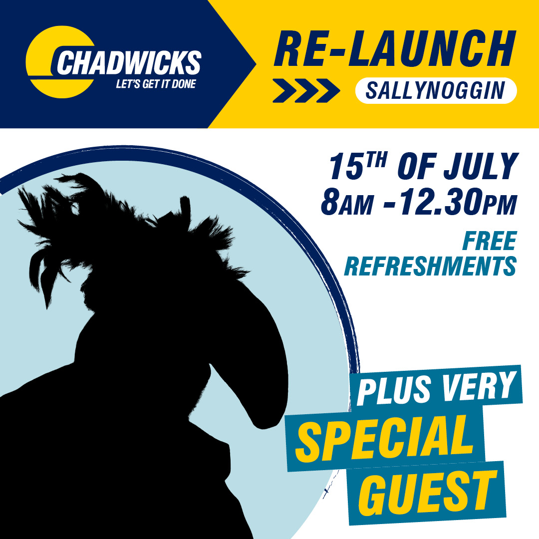 ChadwicksIE's tweet image. Join us for the grand reopening of our new and improved Sallynoggin branch tomorrow, Tuesday 15th July from 8am to 12:30pm!
π₯ Complimentary refreshments
π οΈ Supplier demos
π In-store offers
π Plus, very special guests!
#Chadwicks #LetsGetItDone