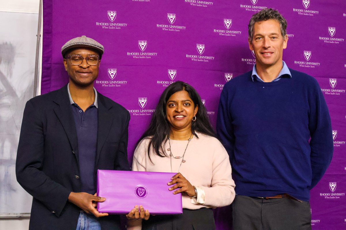 Wits_SCIS's tweet image. “Intellectually invigorating” and “deeply appreciated” — that’s how Rhodes University described Dr Ujithra Ponniah’s recent lecture. 👏
Her visit sparked vibrant debate and left a lasting impression on students and staff alike.
Grateful to Rhodes for the warm welcome!
#SCIS