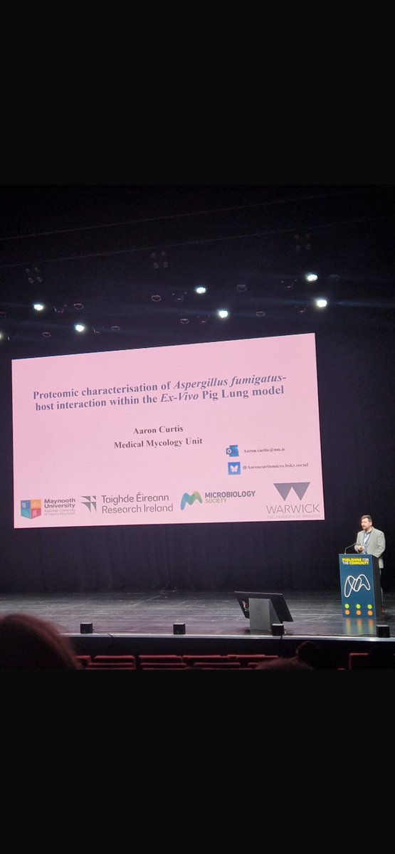 Kavanagh Mycology Lab (@mumycology) on Twitter photo Congratulations to <a href="/AaronC_Mycology/">Aaron.curtis</a> on being nominated for Early Career Microbiologist of the year from the <a href="/MicrobioSoc/">Microbiology Society</a>. Fantastic news for Aaron has he closes out his PhD and prepares for the next chapter of his research career! 🦠🫁 Congratulations to <a href="/AaronC_Mycology/">Aaron.curtis</a> on being nominated for Early Career Microbiologist of the year from the <a href="/MicrobioSoc/">Microbiology Society</a>. Fantastic news for Aaron has he closes out his PhD and prepares for the next chapter of his research career! 🦠🫁