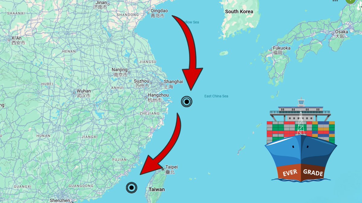 slavkaskno's tweet image. The first pyrolysis unit for the IGNA project is on its way!
📦 Shipped via the EVER GRADE cargo ship, now passing Taiwan 🌏
🗓️ ETA in Europe: August 26
Let the fight against plastic waste begin. ♻️🔥

#PlasticRecycling #IGNATOKEN #cryptoproject #SolanaToken #RWA #CryptoNews