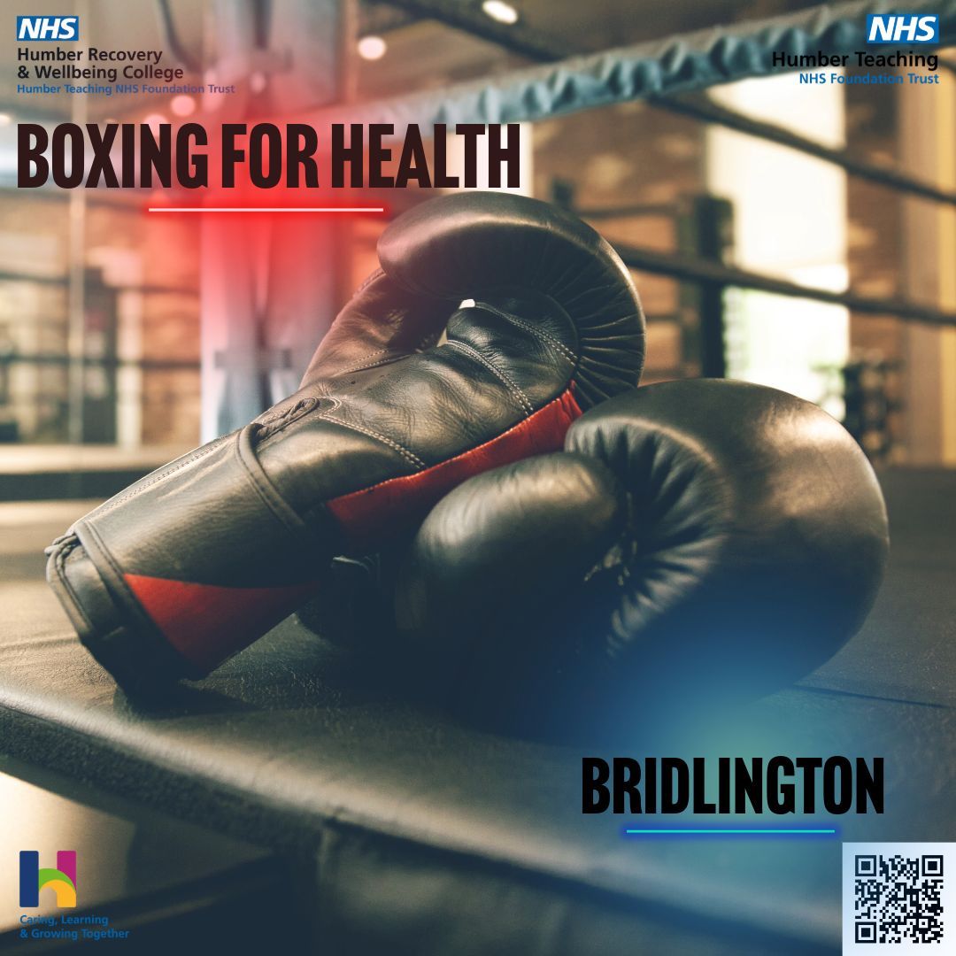 After the popularity of our Boxing for Health sessions, we now offer a weekly Boxing class in Bridlington, too🥊

For more information, including dates and venues, visit our website: humberrecoverycollege.nhs.uk

#Wellbeing #MentalHealth #RecoveryCollege #RecoveryAndWellbeingCollege