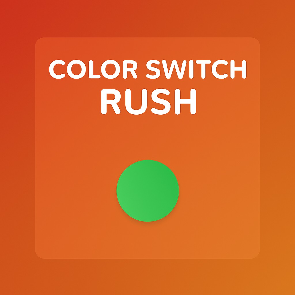 CodeNovaStudio1's tweet image. 🎮 NEW GAME RELEASE

🔴🟡🟢 Color Switch Rush is now live on Gumroad!

Test your reflexes in this fast-paced color matching challenge.

⚡ No install needed — just unzip &amp;amp; play in your browser!

👉 Get it now:codenovastudio.gumroad.com/l/iqygi

#indiegames #html5game #gamedev #webgame