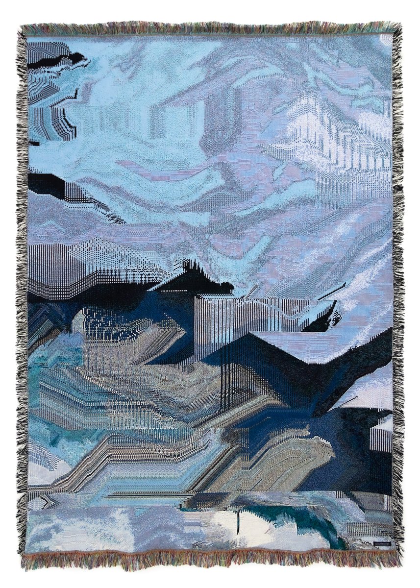 GlitchTextiles's tweet image. A Year In Code
1. Fields Of Green Throw - Front
2. iTunes Binary Throw - Folded
3. Vector Drift Throw - Front
glitchtextiles.com
#algorithmicdesign #data #processing #dataviz #imageprocessing #glitchtextiles #textiles #textiledesign #textileart #woven
