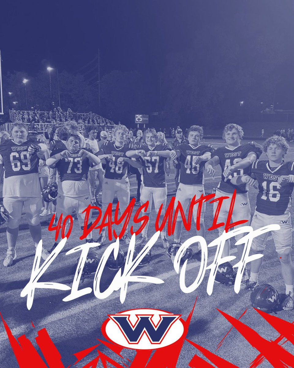 The countdown is ON. #onewest #rebelpride