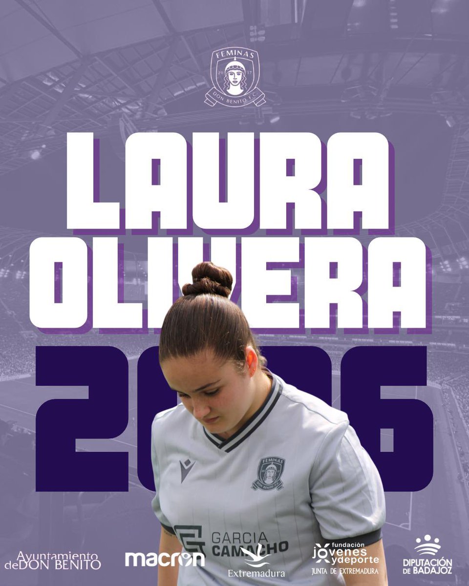 Laura dependerá este año de sus estudios y de donde los obtenga para continuar con el equipo. Una lesión la tuvo apartada del campo la temporada pasada , pero después de una recuperación envidiable volverá como central a comerse a los rivales. #feminasdonbenito #unsolocamino