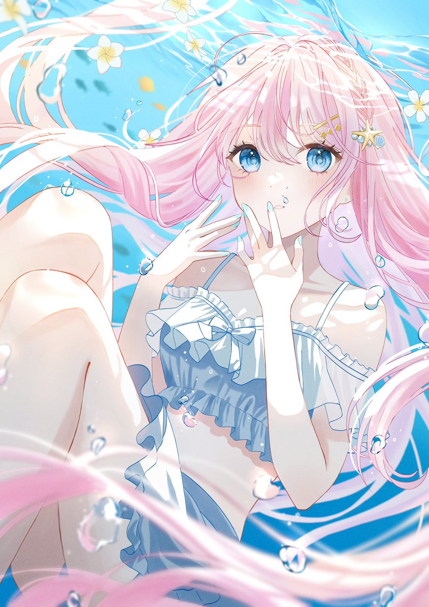 _00nm's tweet image. #画像だけで夏を感じさせる選手権
🩵✨