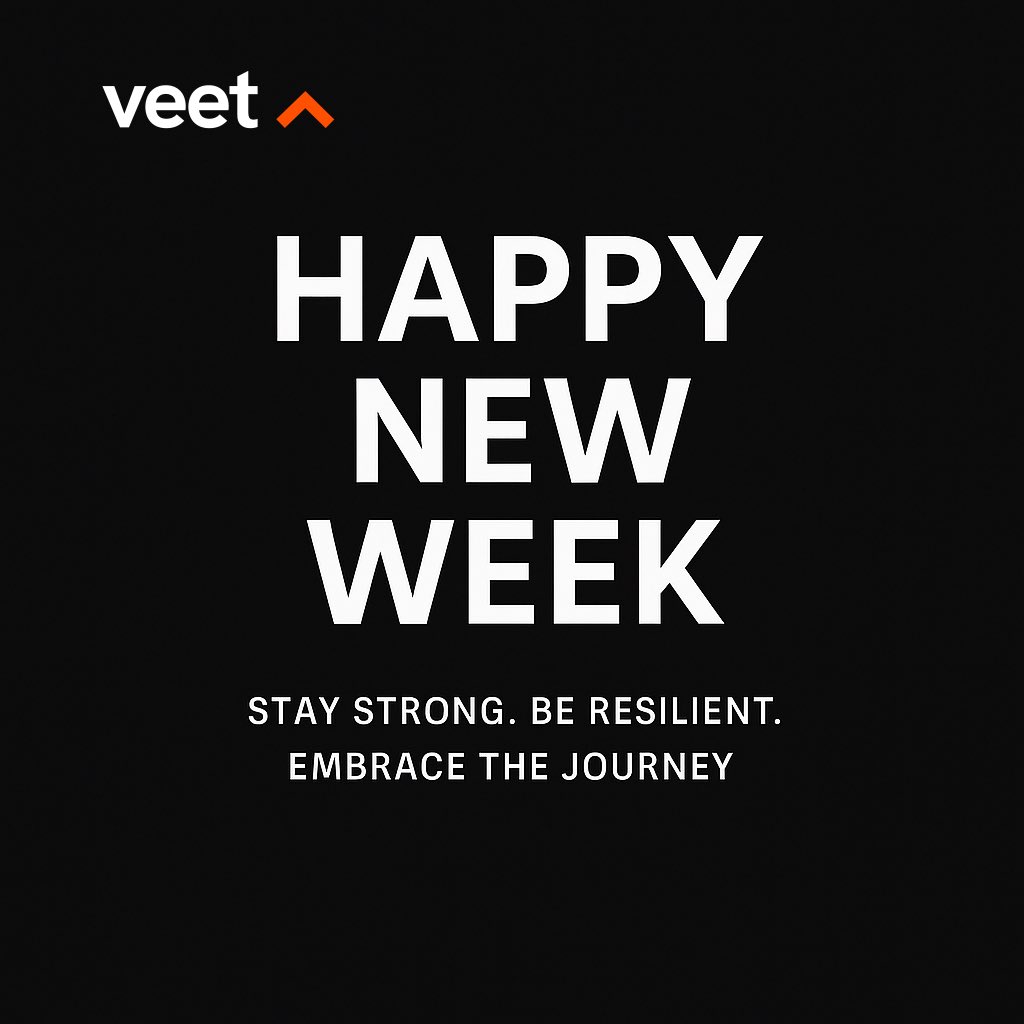 joinveet's tweet image. Happy new week from the Veet community 💫
Stay strong. Be resilient. Embrace the journey.
Every message, every call, every shared story, it all counts.
Let’s keep showing up for those we guide.
Joinveet.com
#MentorshipMatters #newweek #monday