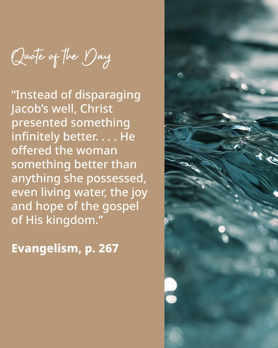 pastortedwilson's tweet image. “…‘Whoever drinks of this water will thirst again, but whoever drinks of the water that I shall give him will never thirst…’” (John 4:13, 14, NKJV).