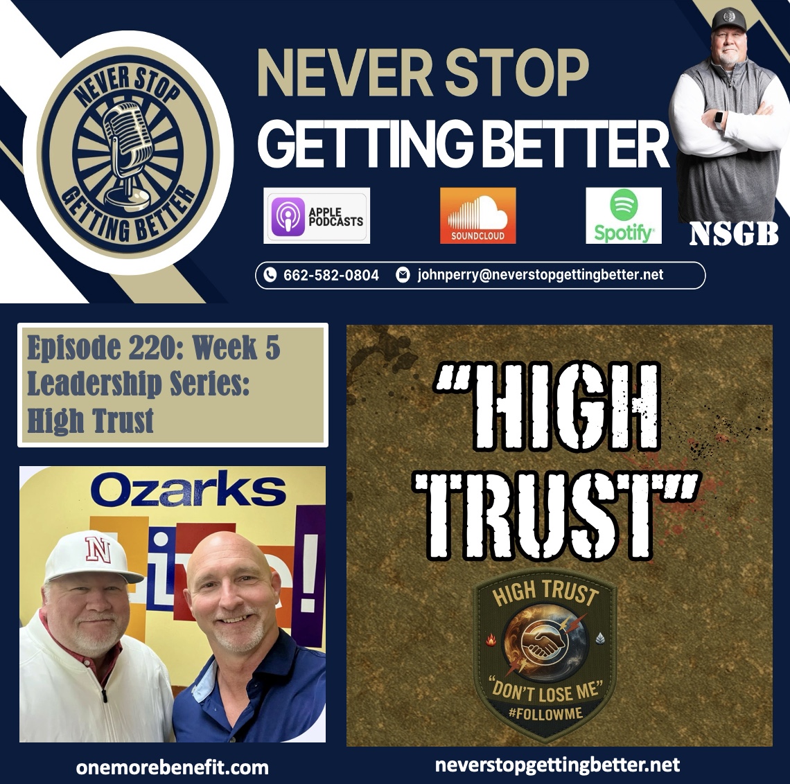 jperry_nixa's tweet image. Trust is more valuable than talent.
You can win games with talent…
But you win championships with trust.

💬 &quot;You can’t win big with talent you can’t trust.&quot;
🎧 New #Podcast episode: “High Trust”
Listen now at NeverStopGettingBetter.net

#HighTrust #Leadership…