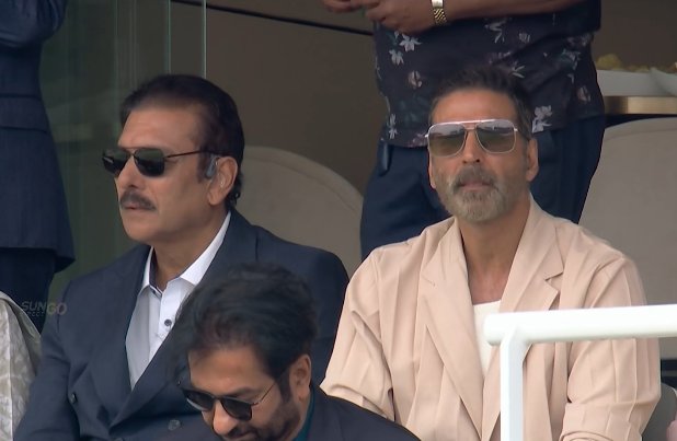 Akshay Kumar is at Lord's

 Looks like a bearded look for "Haiwaan"