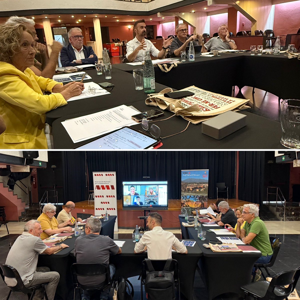 🔴Avancem amb força. Avui hem reunit la Comissió Directiva a Sant Antoni de Vilamajor (Vallès Oriental).
✔️Perfilem el calendari d’accions pels propers mesos. 
🤝Enviem tot el suport als municipis afectats pels incendis i riuades recents