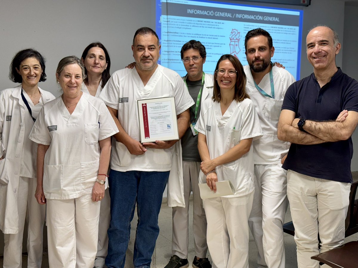 DS Doctor Peset (@gvadrpeset) on Twitter photo 🏥La Unitat d'Atenció Integral a pacients amb Malaltia Inflamatòria Intestinal (MII) de <a href="/GVADrPeset/">DS Doctor Peset</a>, ha renovat la certificació de qualitat q concedix <a href="/geteccu/">GETECCU</a>.
🎖️Es tracta d'un reconeixement a l'excel·lència d'esta unitat q atén 1.300 persones a l’any.
doctorpeset.san.gva.es/es/-/l-hospita… 🏥La Unitat d'Atenció Integral a pacients amb Malaltia Inflamatòria Intestinal (MII) de <a href="/GVADrPeset/">DS Doctor Peset</a>, ha renovat la certificació de qualitat q concedix <a href="/geteccu/">GETECCU</a>.
🎖️Es tracta d'un reconeixement a l'excel·lència d'esta unitat q atén 1.300 persones a l’any.
doctorpeset.san.gva.es/es/-/l-hospita…