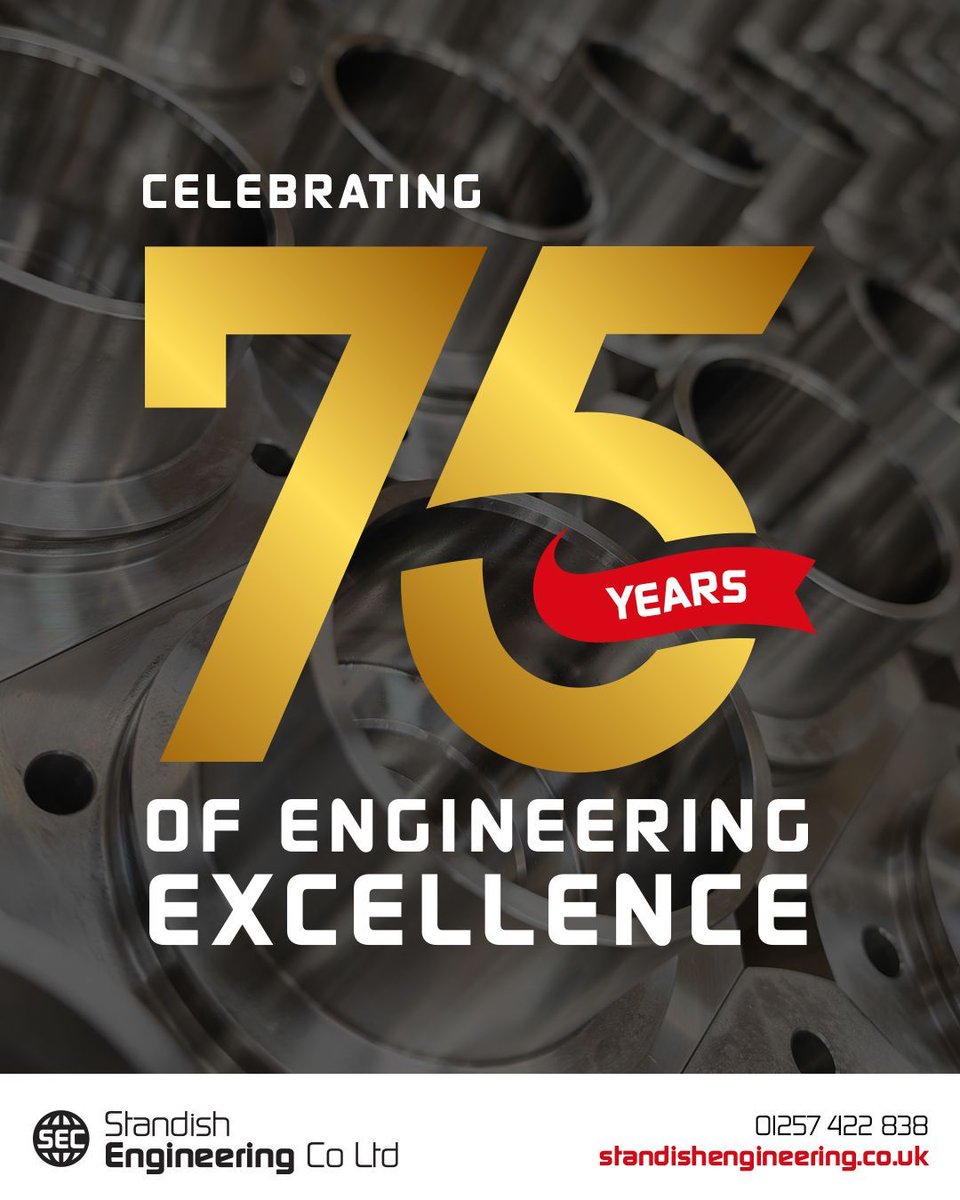 Standish Engineering Company Ltd (@standish_eng) on Twitter photo 🔍 Did You Know?
Standish Engineering has been operating for 75 years, making us one of the most established precision engineering firms in the Northwest.
📞 01257 422 838
📧 info@cnc-machining.co.uk
🌍 standishengineering.co.uk
#DidYouKnow #75YearsStrong 🔍 Did You Know?
Standish Engineering has been operating for 75 years, making us one of the most established precision engineering firms in the Northwest.
📞 01257 422 838
📧 info@cnc-machining.co.uk
🌍 standishengineering.co.uk
#DidYouKnow #75YearsStrong