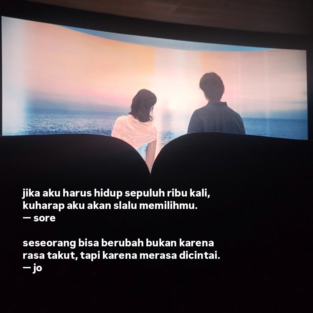 i wish i were your Sore — the one who helps you become better, not through fear, but through love. </3
