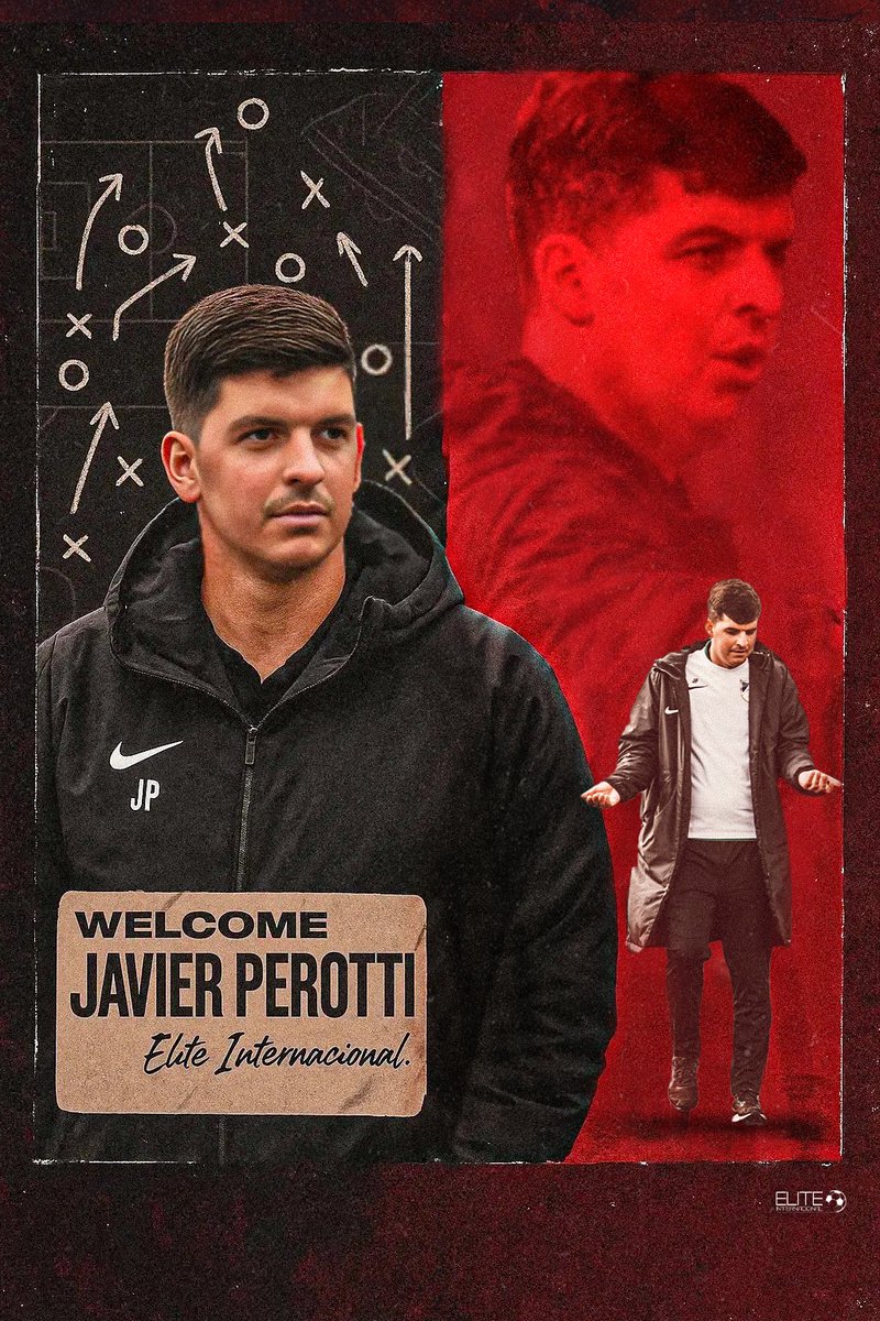 🚀 Dos entrenadores jóvenes, con visión, carácter y una trayectoria que ya empieza a dejar huella se suman a nuestra nave.

Bienvenidos Javier Perotti y José Carlos Medina a la casa de los que creen en lo grande.

Esto es solo el principio. ⚽🔥

#EliteCoaches #ÉliteInternacional