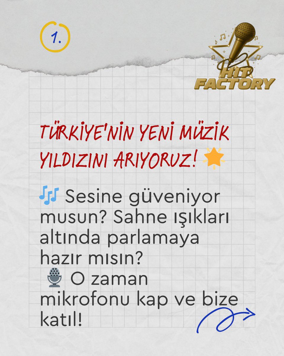 HitFactoryTR's tweet image. Sesine güveniyor, müziğe tutkuyla bağlıysan…
Bu yarışma tam sana göre!
Üstelik sektörün en iyilerinden oluşan sürpriz jüri çok yakında açıklanıyor!

Hayallerine bir adım daha yaklaşmak için şimdi harekete geç!

🎶 #HitFactory
🎤 #YeniSeslerBurada
🌟 #SahneSenin