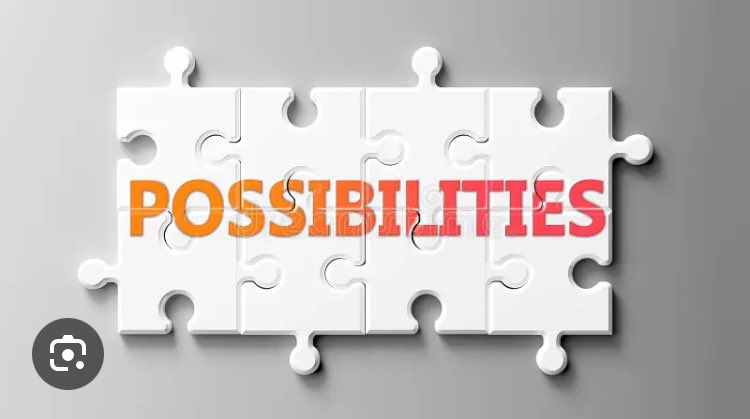 twomicsup's tweet image. Possibilities… What are you doing to take advantage of the options that are open to you to change your potential outcome?