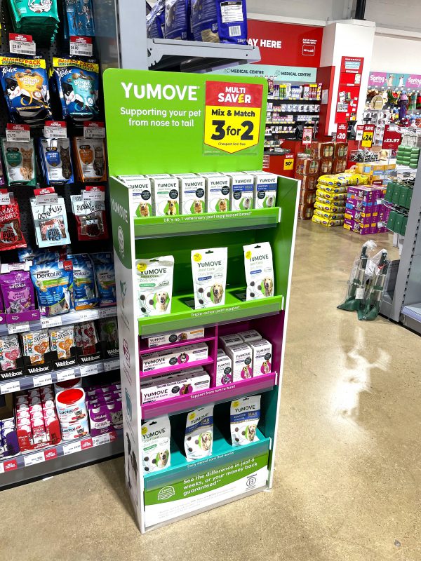 threepointpos's tweet image. We continue to collaborate with Vetnique on their retail POS. This time our objective was to drive product visibility and volume sales for YuMOVE’s full pet supplement range with a clear, compelling, and space-efficient in-store presence 🐶🐾

Read more👉 lnkd.in/emTez9BC