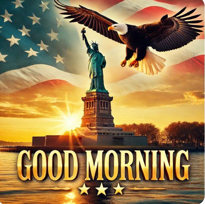 Good Morning, X! Today is Monday, July 14, 2025! 🇺🇸👊❤️