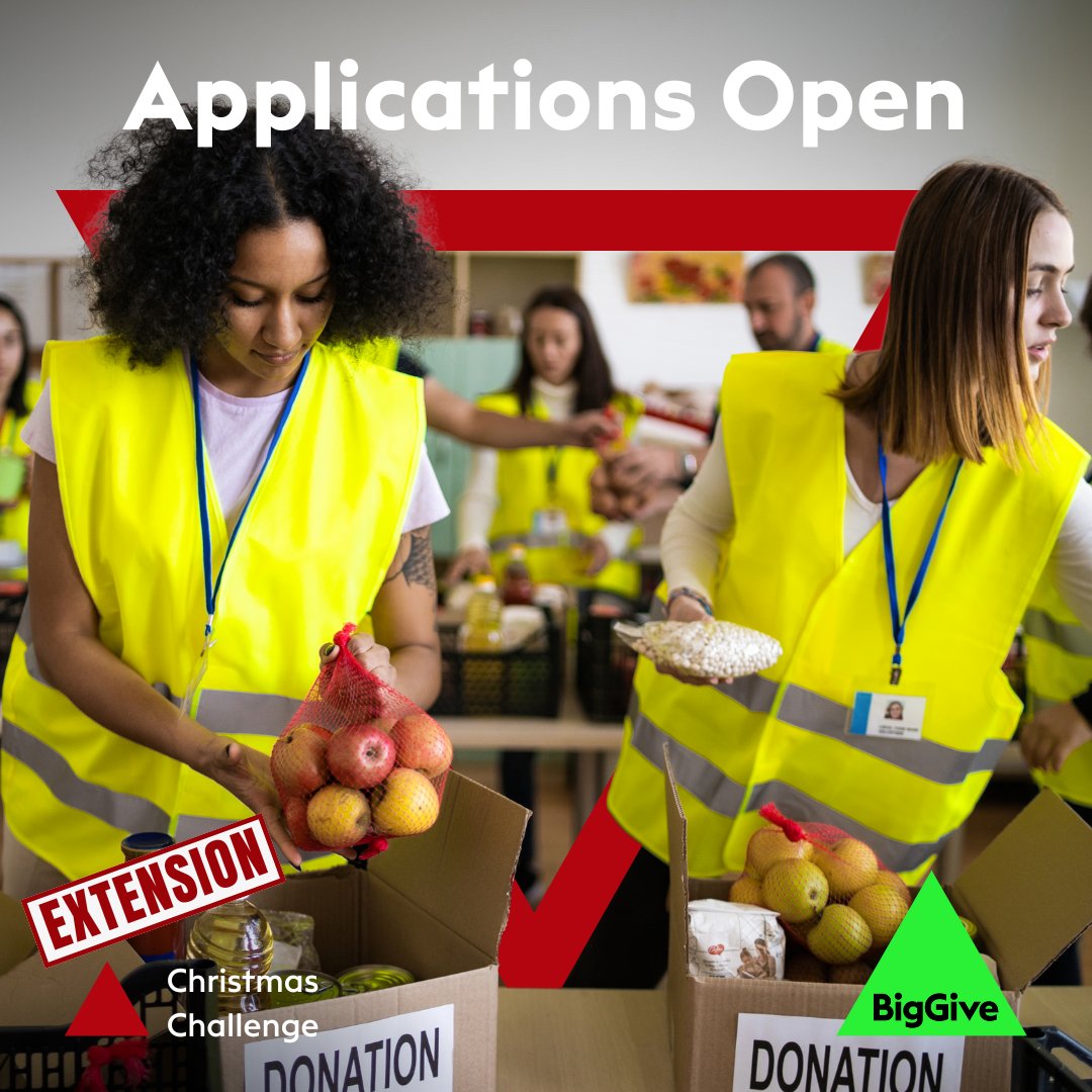 BigGive's tweet image. Time is ticking… only 2 days left to apply!

This is your last chance to be part of this year’s #ChristmasChallenge – the UK’s biggest match funding campaign. Last year, over £44.7 million was raised for charities that took part. 

Apply now: biggive.org/christmas-chal…