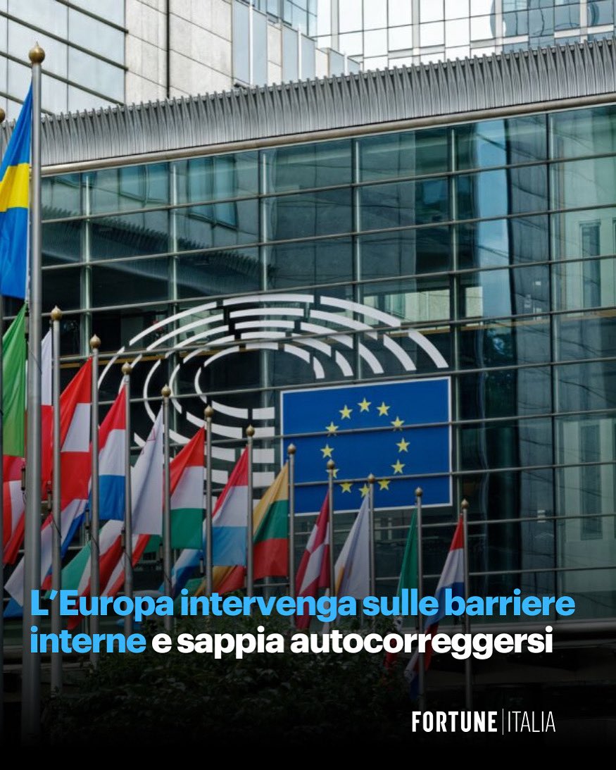 La pistola europea sembra scarica, perché l’Europa non mostra alcuna disponibilità a rivedere il groviglio di norme e vincoli che danneggiano la competitività delle imprese.

Scopri l’editoriale del direttore <a href="/AnnalisaChirico/">Annalisa Chirico</a> 👇

fortuneita.com/2025/07/14/leu…