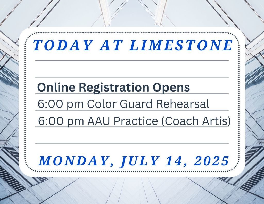 Online Registration opens today!