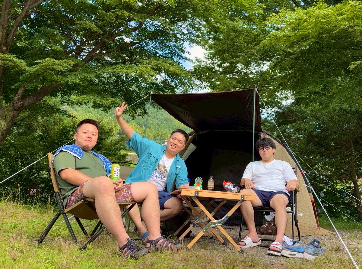 tcog_gaku's tweet image. 日月のキャンプ静かで良かった
