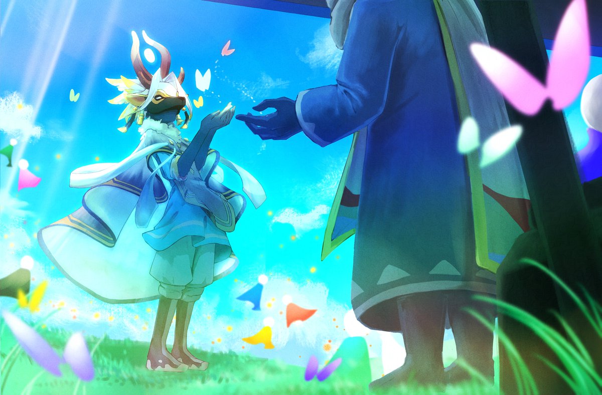 わーい🌈🦋

#thatskygame 
#Sky星を紡ぐ子どもたち