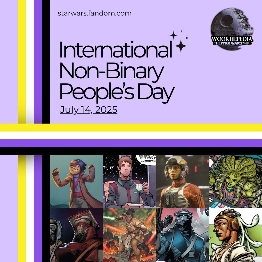 WookOfficial's tweet image. Happy International Non-Binary People&apos;s Day! 💛🤍💜