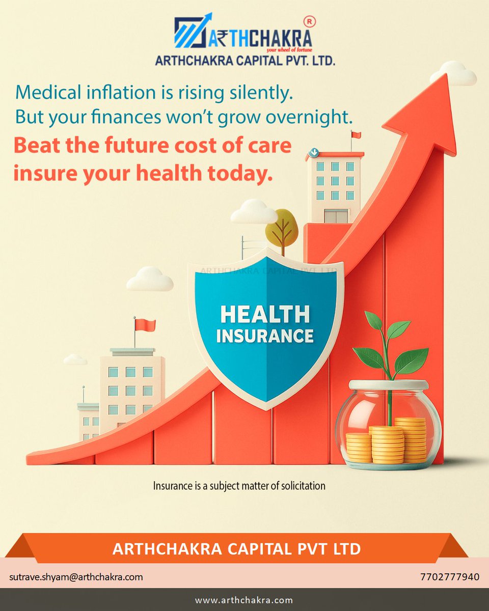 ArthChakrafp's tweet photo. A medical bill shouldn’t drain your savings. #HealthCover #FinancialProtection #SmartChoice For More details click https://t.co/RjIDU0GhvQ. https://t.co/HYda2vIFii