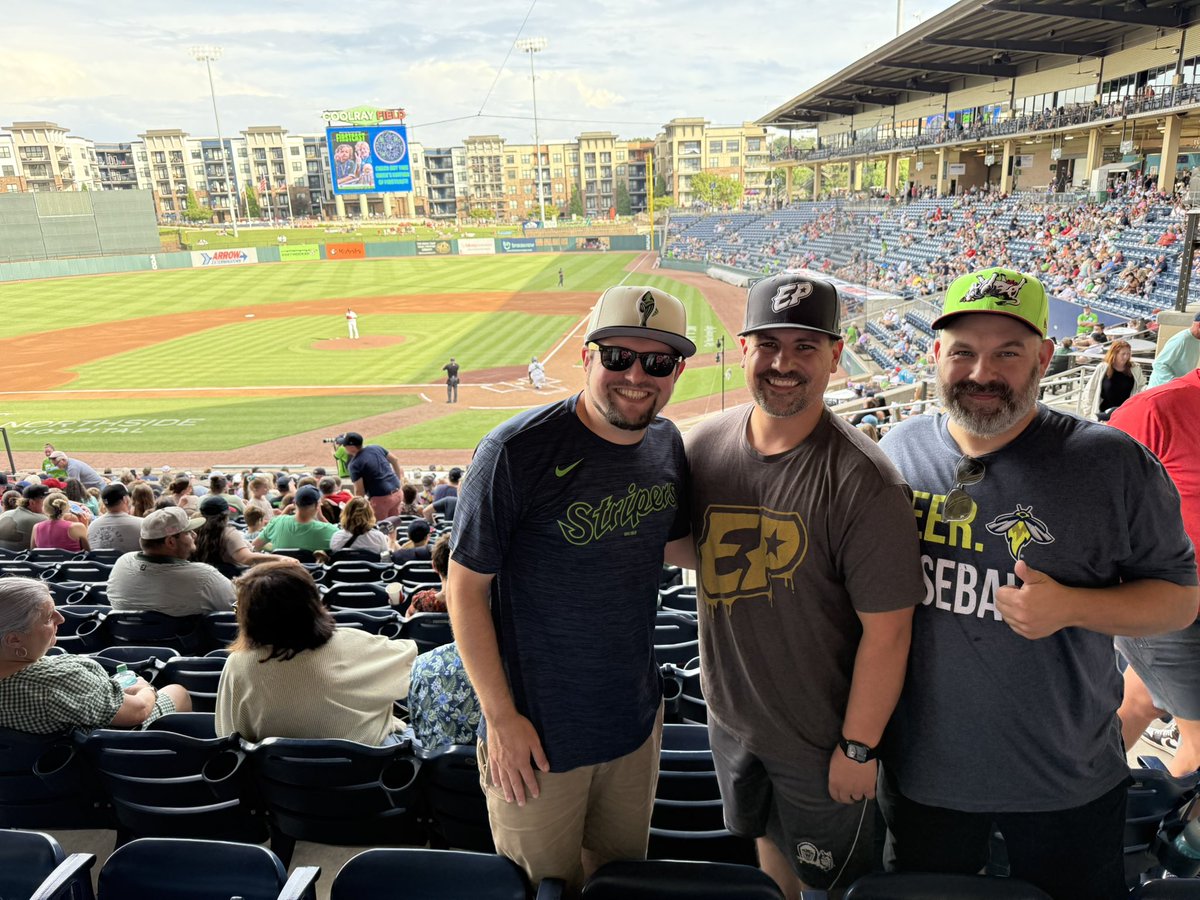 EarnedFunAvg's tweet image. Come along on the trip as we discuss ProffittPalooza 2025. We are joined by @wisedrjr as we discuss the itinerary, top 10 favorite foods, team stores, ballparks and more. The trip took us to 10 games over 9 days and we were able to meet up with some friends along the way.