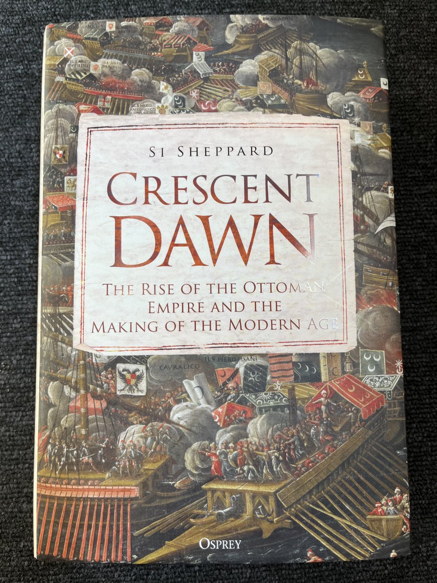 NicholasMorto11's tweet image. New arrival, just published ...
"Crescent Dawn: The Rise of the Ottoman Empire and the Making of the Modern Age"
By Si Sheppard
@OspreyBooks