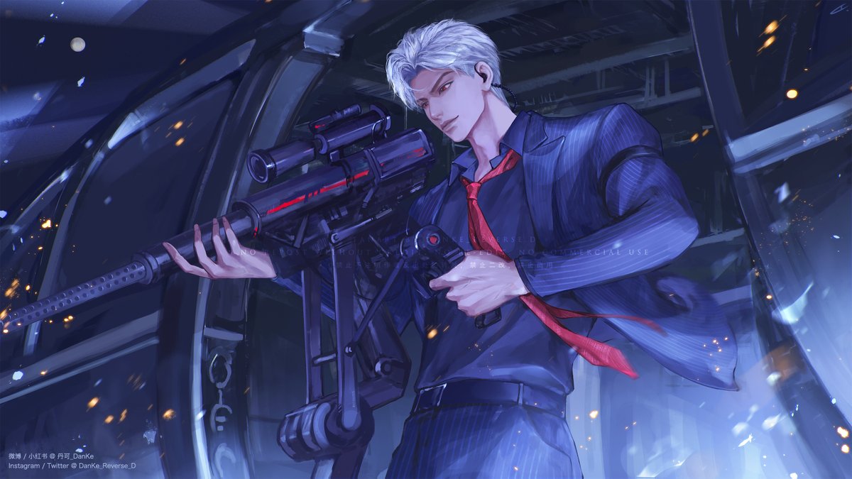 DanKe_Reverse_D's tweet image. #Sylus #LoveandDeepspace #恋与深空 #秦彻
(Commission by Sylus bday celebration group in CN)