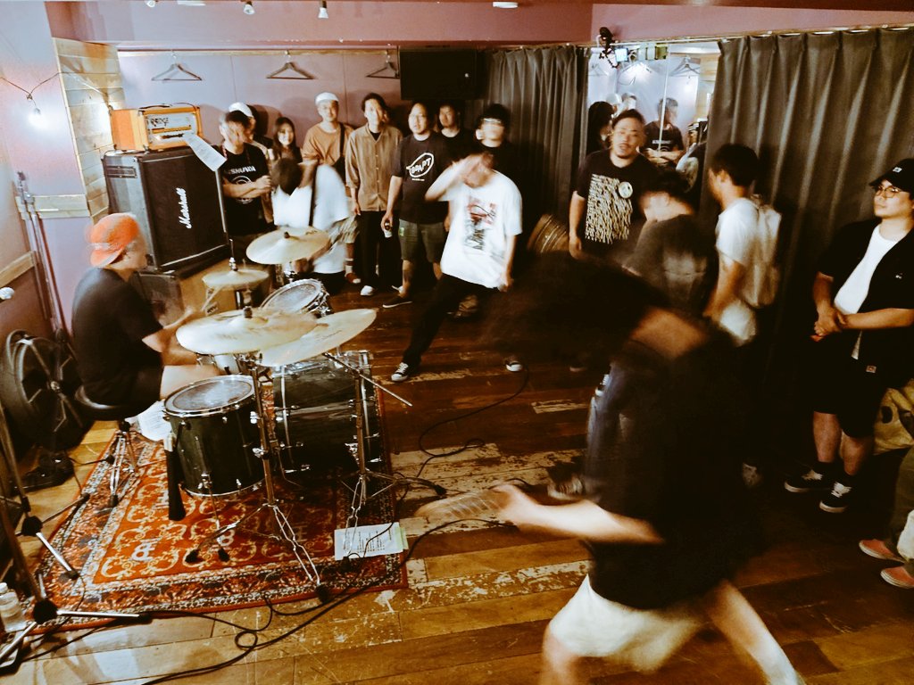 endzweckjp's tweet image. Faustus(form Thailand)/the SHUWA/Sonic Shapesとのスタジオライブ無事に終わりました!お越しいただきありがとうございました!🤝
ENDZWECKの次のライブは、8月2日(土)、茨城県ひたちなか市の勝田STORMY MONDAYにてTRUE FIGHT企画The Initial Impulse Vol.18です!🏖️