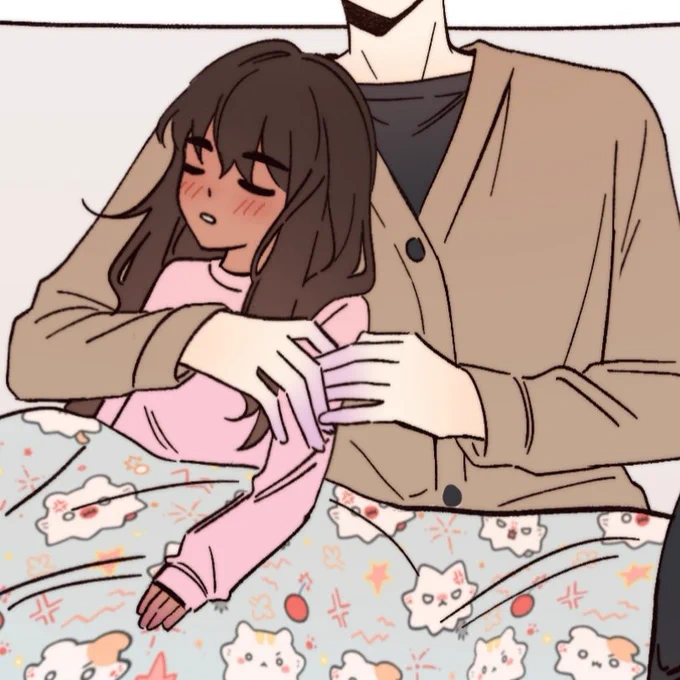 My bby Luhyu daughter comic (,,• ؎•,,) Her name is Nari!