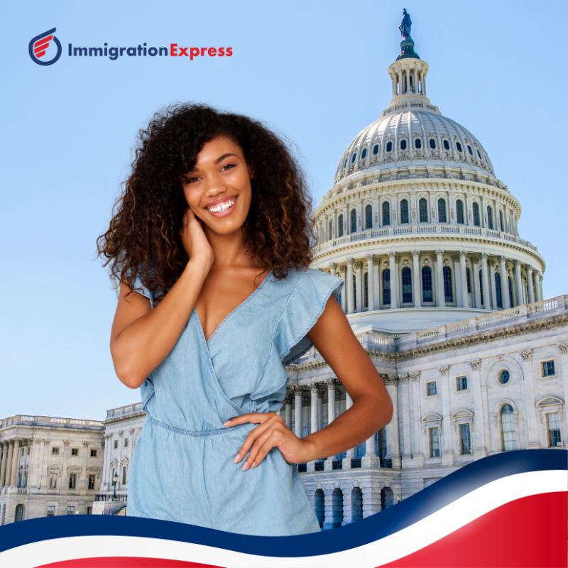 ImmiExpress's tweet photo. La loterie de la carte verte est ouverte pour 🇨🇩 : Partez pour l'Amérique en toute légalité avec nos professionnels de l'immigration