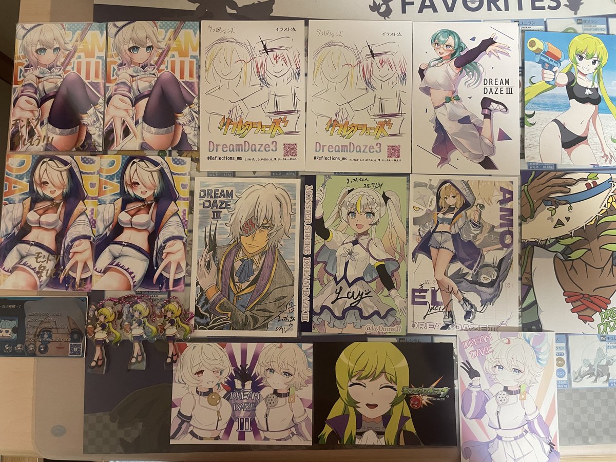 沢山のポスカありがとうございました！
アルセーヌのアクスタも2体譲って頂けて感謝しかありません！
大切に保管します！