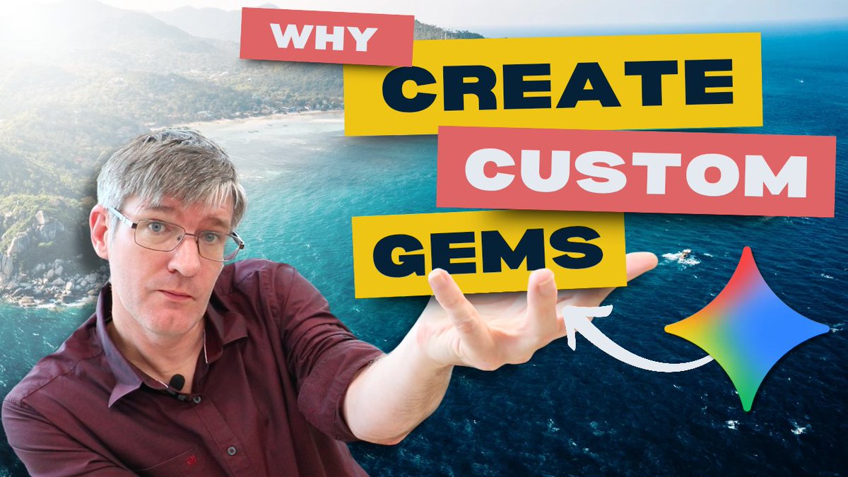 Sethi De Clercq (@sethideclercq) on Twitter photo Teachers, stop using AI like a search bar. Create a Custom Gem in #Google #Gemini.
Train it on your curriculum, tone, and style.
It’s your own AI assistant.
🎥 Full walkthrough → youtu.be/PBEnfS0Xp2g
#EdTech #GoogleGemini #AIforTeachers Teachers, stop using AI like a search bar. Create a Custom Gem in #Google #Gemini.
Train it on your curriculum, tone, and style.
It’s your own AI assistant.
🎥 Full walkthrough → youtu.be/PBEnfS0Xp2g
#EdTech #GoogleGemini #AIforTeachers