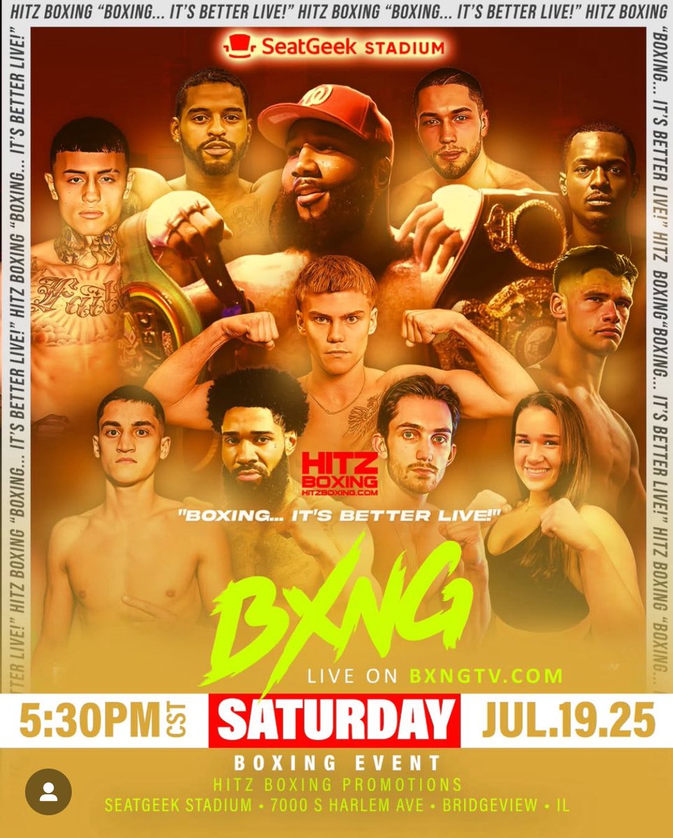 RealKronkGym's tweet image. STREAMING LIVE this Saturday - KRONK prospect @Hunterrlee21 - @HitzBoxing