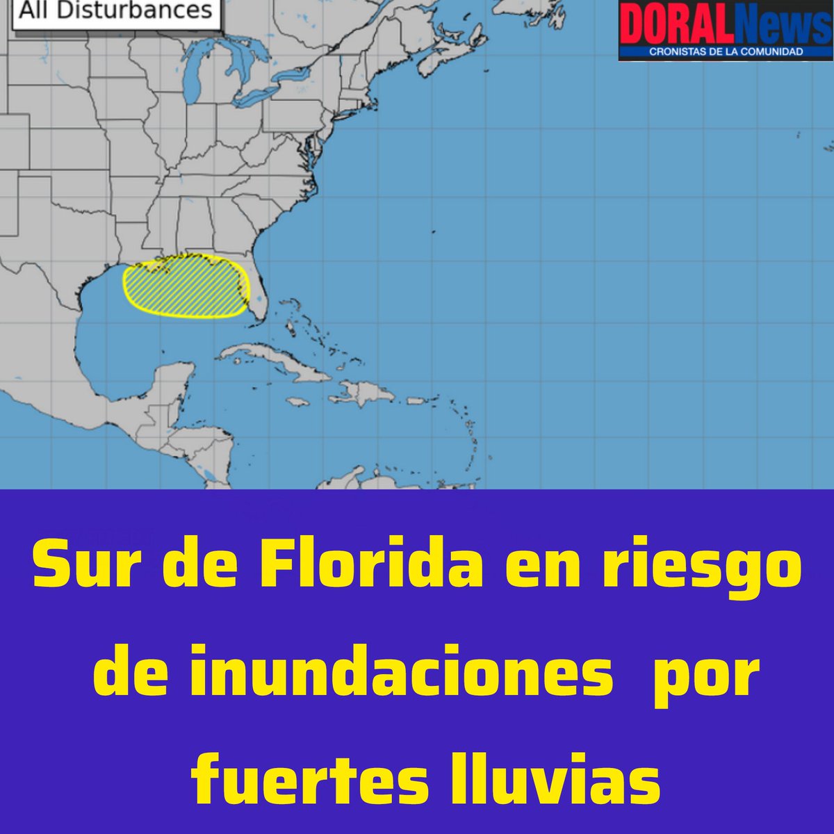 Sur de Florida en riesgo de inundaciones por fuertes lluvias
instagram.com/p/DMFgg55u8sI/…