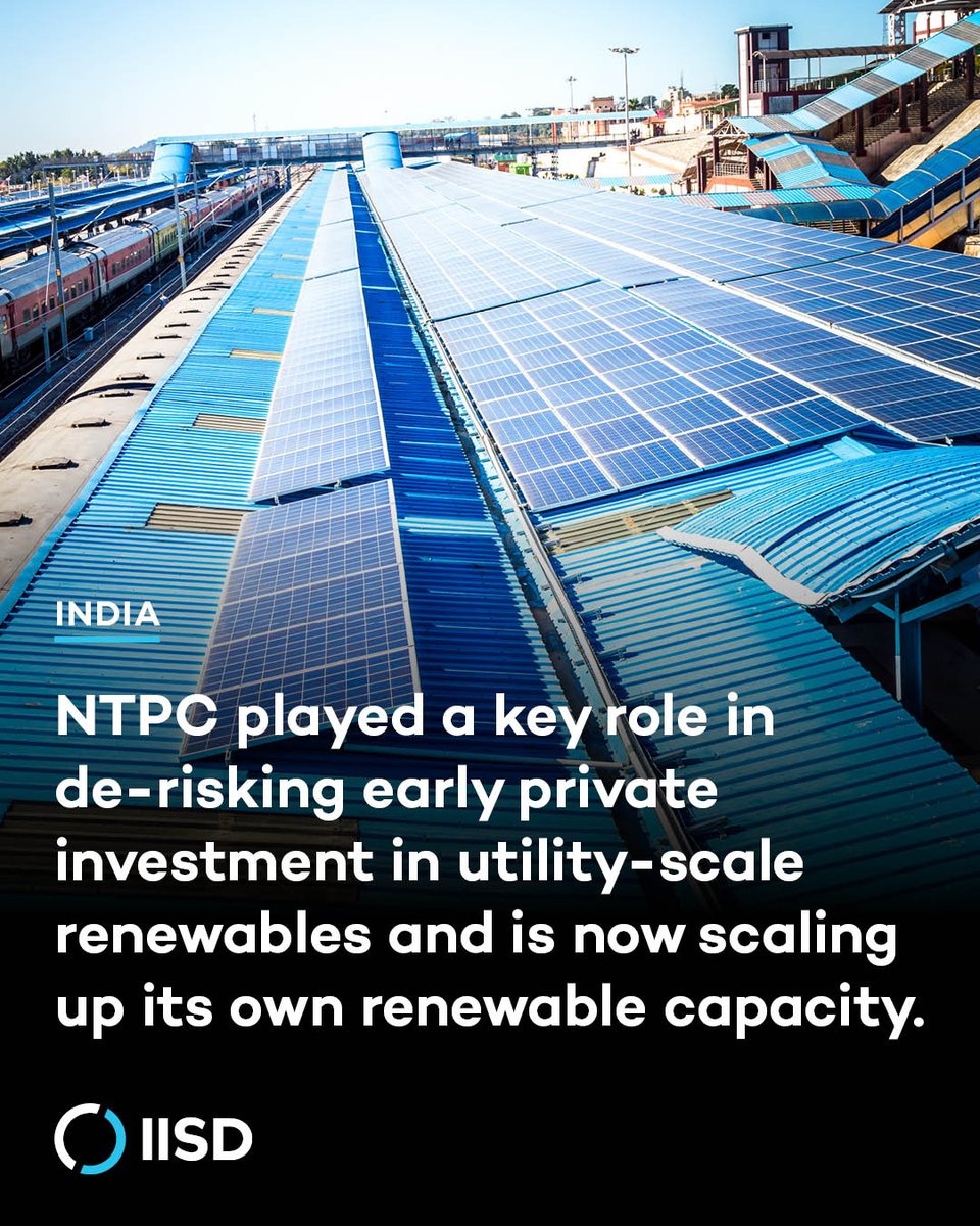IISD_Energy's tweet image. State power companies control an estimated 50% of 🌎 power generation capacity. 
 
New research explores how companies in 🇿🇦, 🇮🇳, 🇻🇳, &amp;amp; 🇮🇩 are advancing decarbonization with lessons learned on just transition, grid integration, &amp;amp; more. 
 
🆕 Report: iisd.org/publications/r…