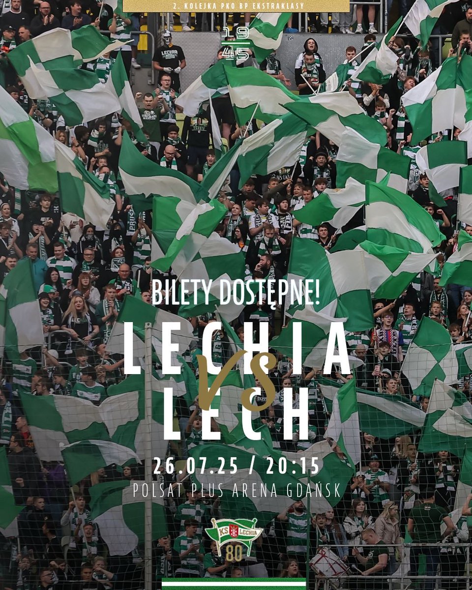 No to co, gotowi? Lecimy ze sprzedażą biletów na mecz #LGDLPO! 🔥

Zacznij sezon wspólnie z nami na <a href="/PolsatPlusArena/">Polsat Plus Arena Gdańsk</a> 👉 BILETY.LECHIA.PL