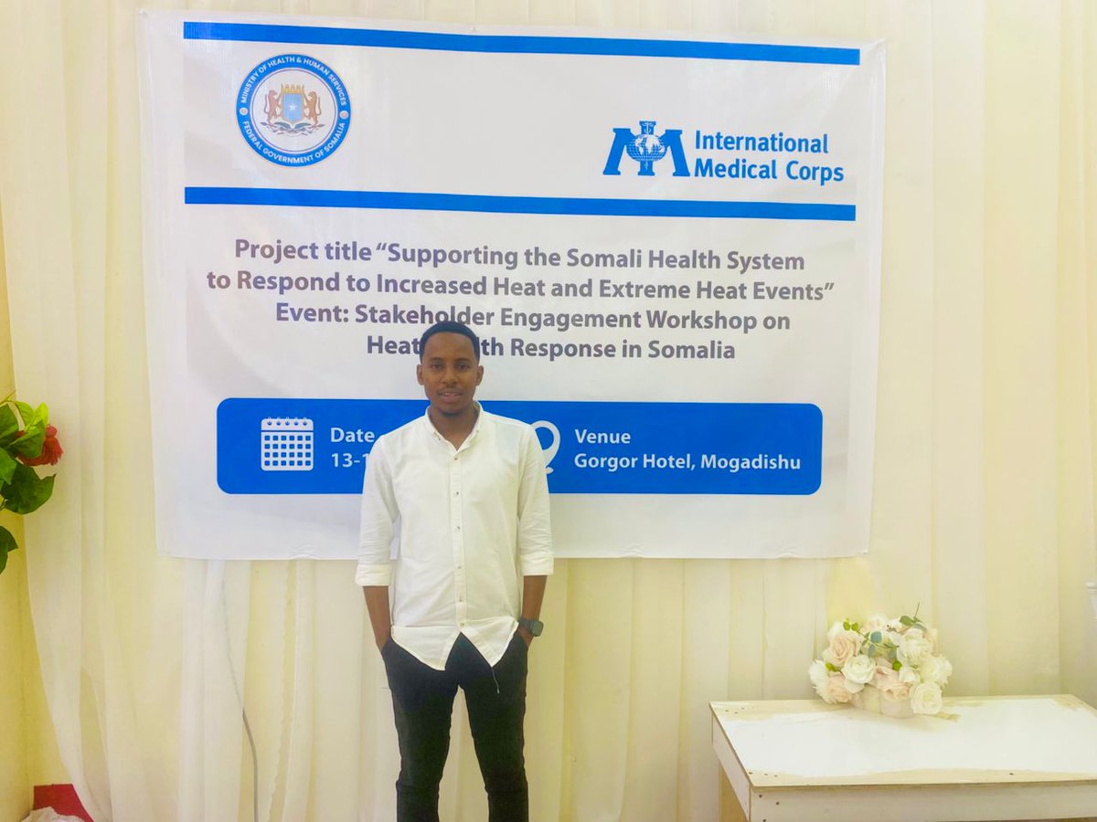 Sasdosom's tweet image. #SASDOSOM joined the Stakeholder Engagement Workshop on Heat-Health Response in 🇸🇴 #Mogadishu (13–14 July 2025), under the project: “Supporting the Somali Health System to Respond to Extreme Heat Events.”

Thanks to @IMC_Worldwide for the support! 🌡️☀️

#HeatHealth #SASDO
