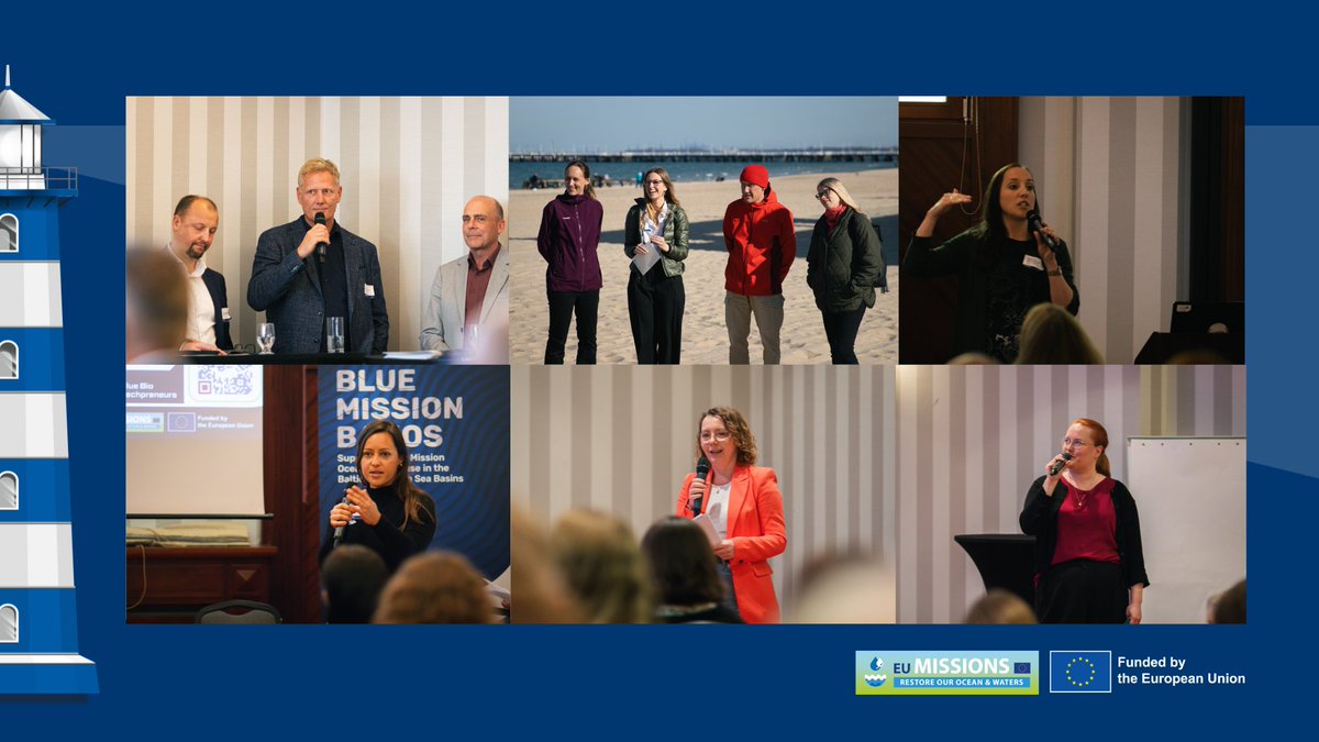 MissionBANOS's tweet image. ๐ญ Thinking back to #MissionArena4 in Poland this spring...
1.5 days, 17 workshops, 250+ participants, and 50 action points calling for solutions to improve the regional #blueeconomy - a real success all around!
Learn more here: bluemissionbanos.eu/4th-mission-arโฆ