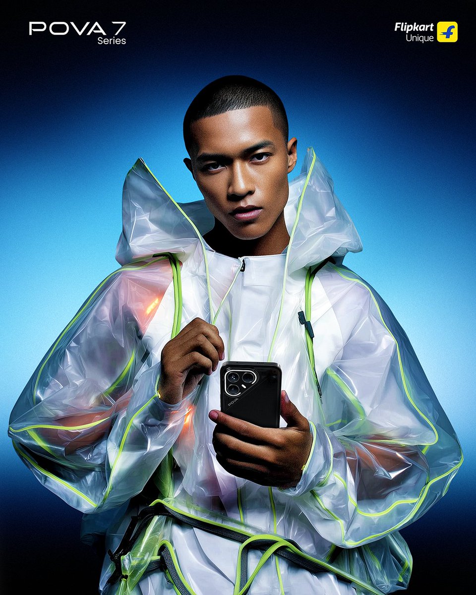 All the sigma boys in the house. POVA 7 Series is for you.

Get it today on Flipkart.

Shop now ➡️ knw.one/Pova7

#POVA | #POVA7Series