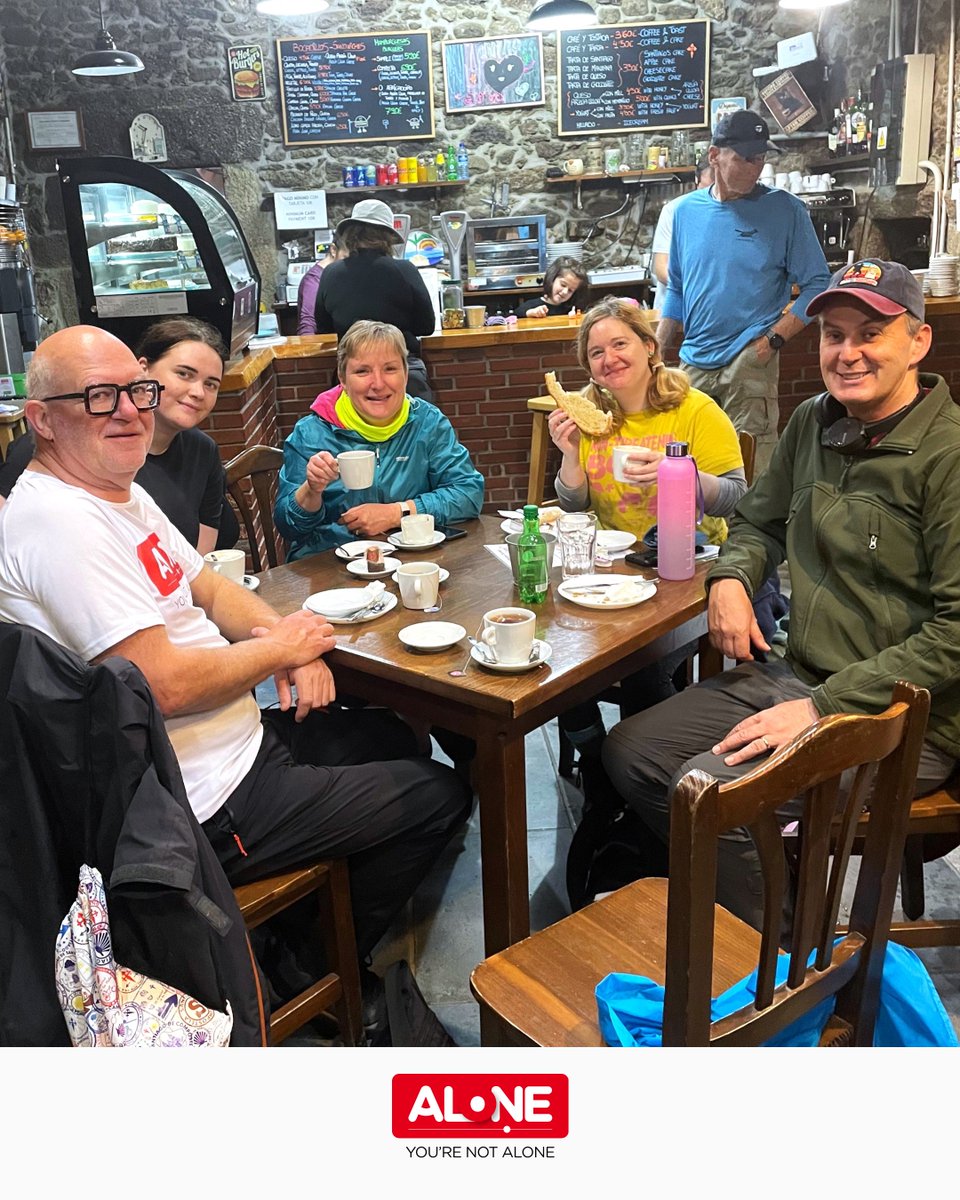ALONE_IRELAND's tweet image. Sign up now: Join us for seven nights on the 24th of September,  as we lace up our walking shoes and head to Spain, to take on the 2nd stage of the Camino Portuguese route. 

For more information, please contact Anne-Marie on 086 192 1523 or annemarie.oreilly@alone.ie