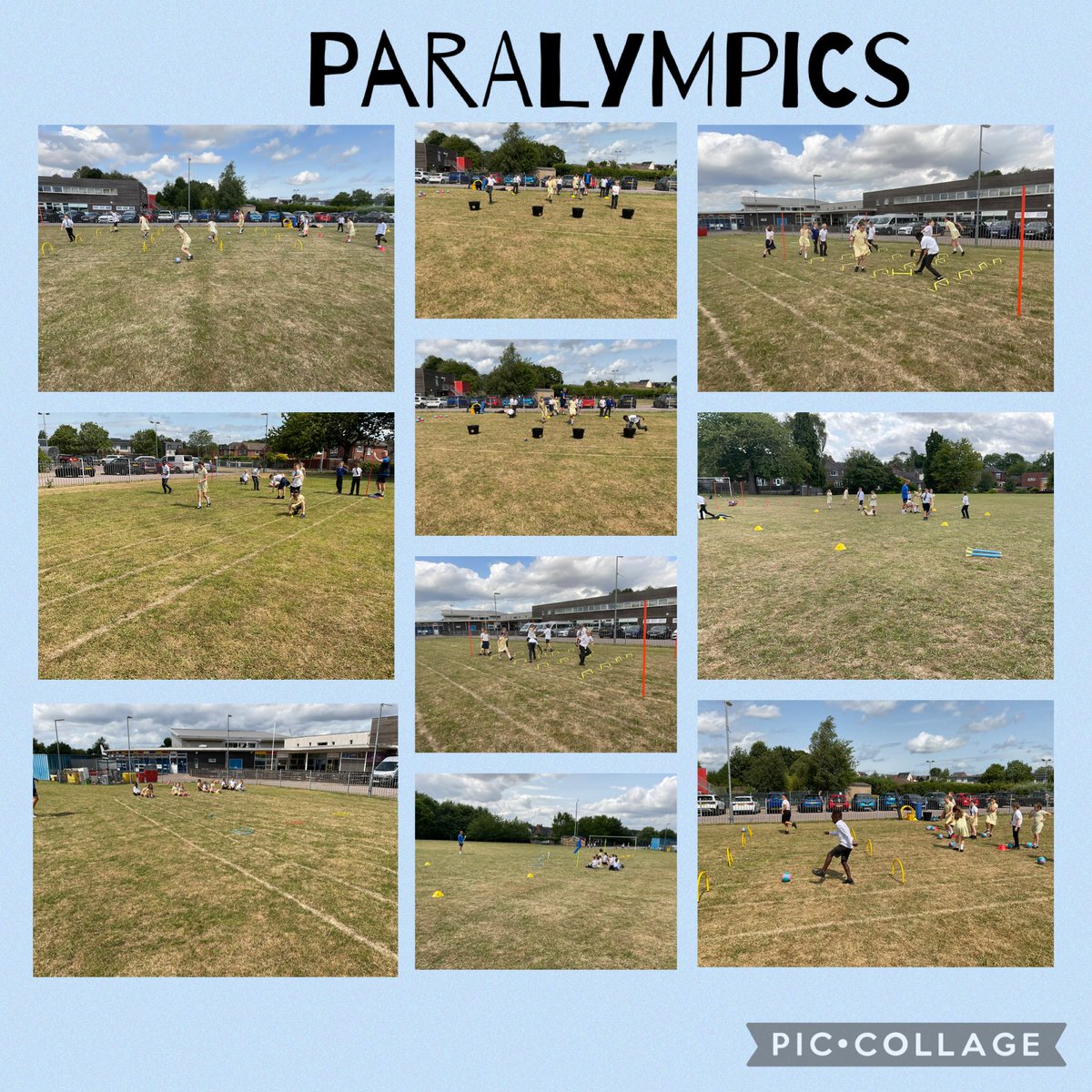 Today we have participated in the PE Paralympics where we had to complete courses and different sports with a limb missing. We learnt that you need to persevere and believe in yourself. #KingslandPE <a href="/ASMSportsuk/">ASM Sports</a>